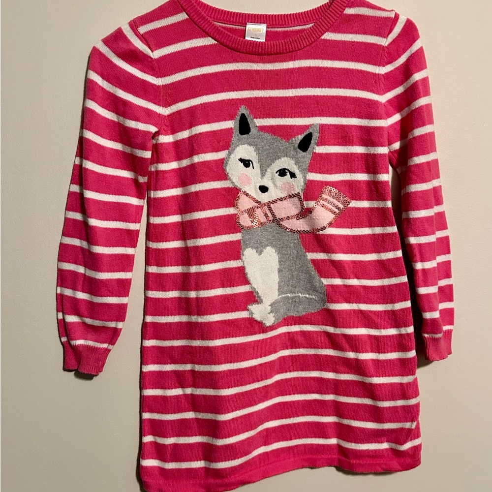Girls sz 8 Gymboree sweater tunic/dress